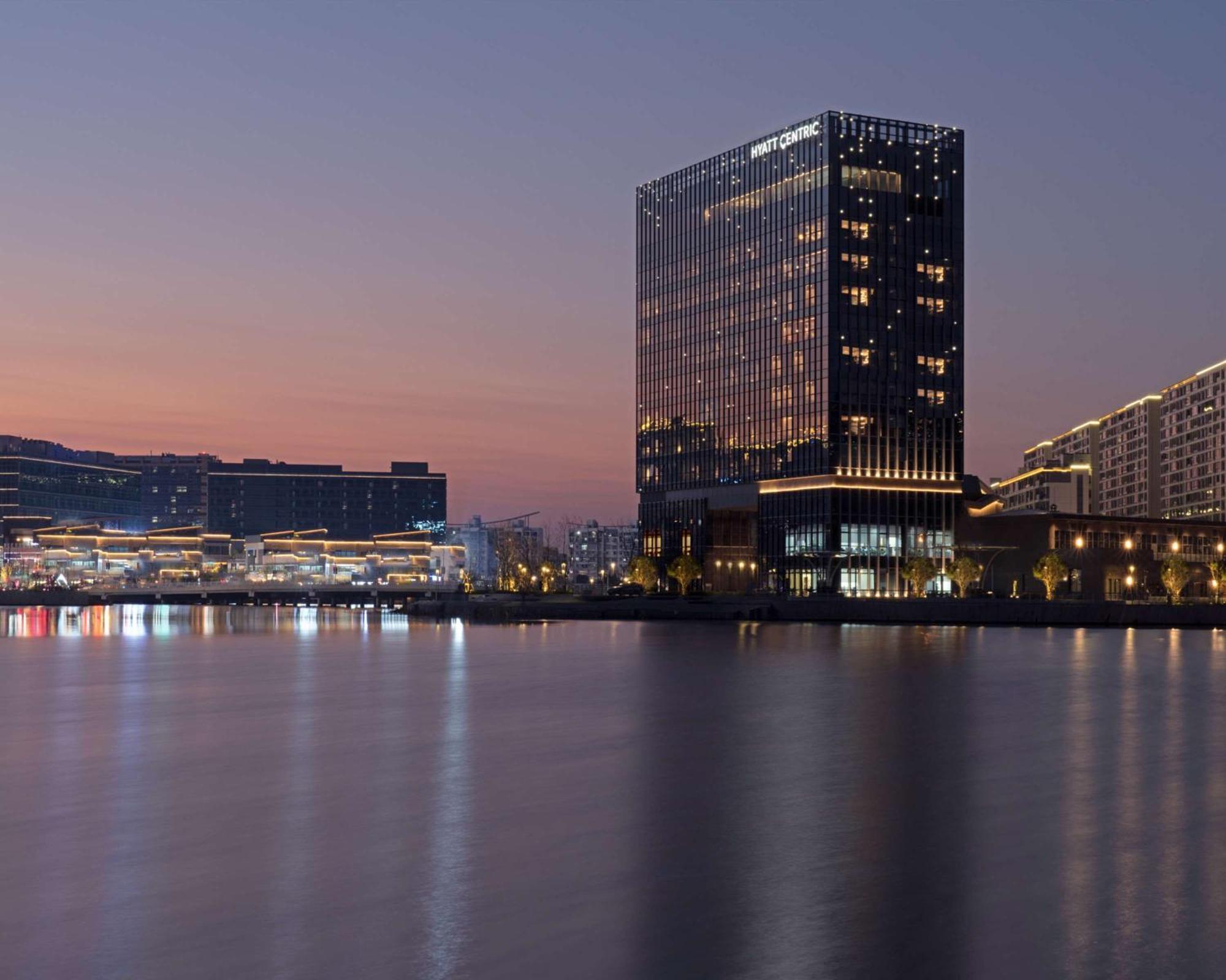 Hyatt Centric Lakeside Ning-po Exteriér fotografie